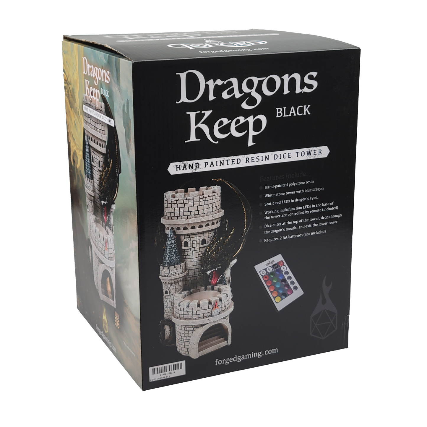 Dragons Keep Dice Tower - Black Dragon
