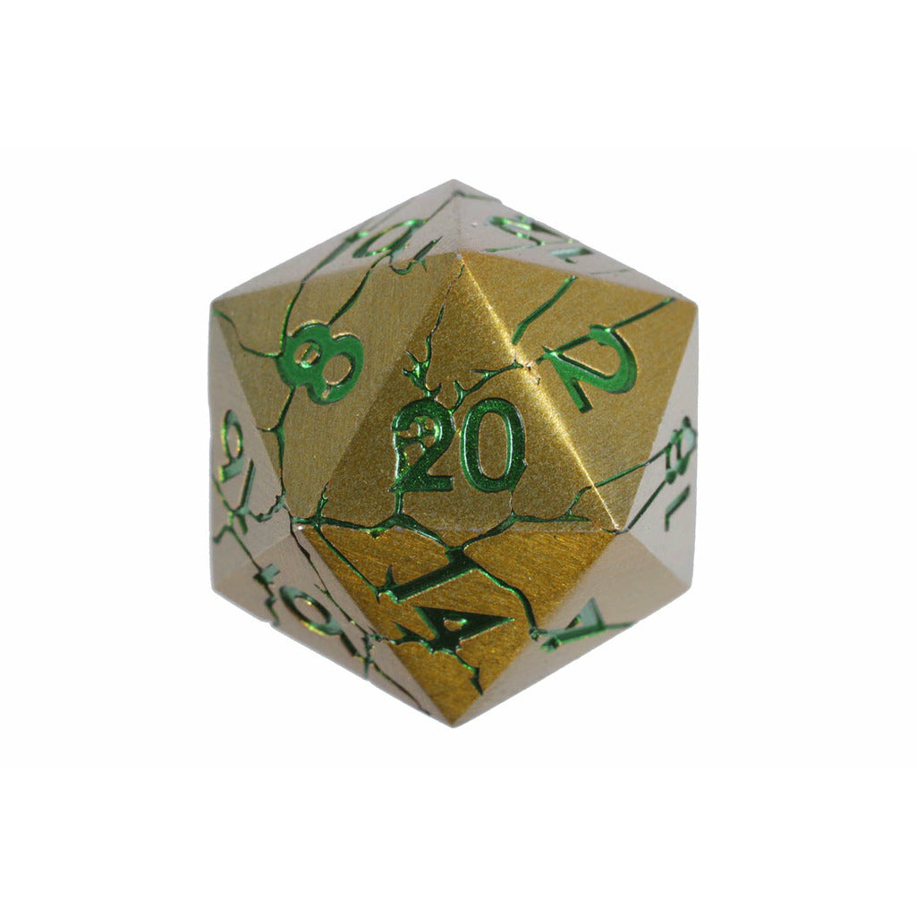 Looters Gold 7-Piece Metal Dice Set