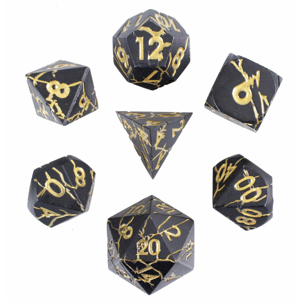 Storm Wracked 7-Piece Metal Dice Set