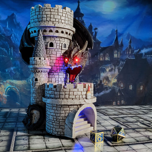 Dragons Keep Dice Tower - Black Dragon